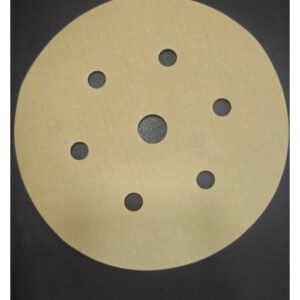 1 Adet - Karbosan ACR31/P400 - 7 Delikli - Sarı - Cırt Zımpara