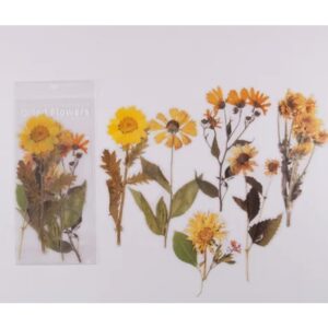 1 Paket - Sarı Papatya Sticker