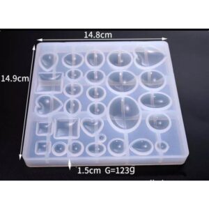 29 Adetli Çoklu Takı  silikon kalıp -1039