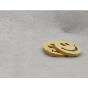 Ahşap Kolye Ucu - Emoji