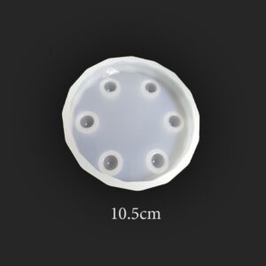 Ayakli Bardak Alti Reçine Epoksi Kalıp -Kod:47