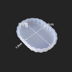 Dalgalı Takı Reçine Epoksi Silikon Kalıp-Kod:41