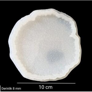Epoksi Doğal Taş Görünümlü Altlık Kalıbı 10cm derinlik 8  mm