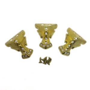 Epoksi Tepsi Tesbih Kutusu Ayakları - Gold