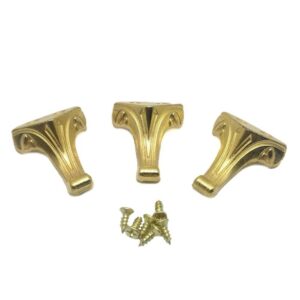 Epoksi Tepsi Tesbih Kutusu Ayakları - Gold