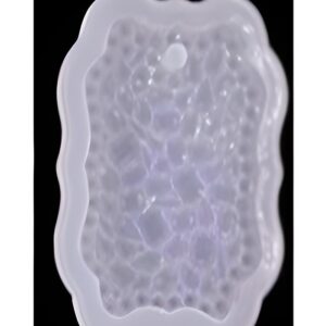 Kristal Tırtıklı Epoksi  Kalıbı - Hobi Silikon Kalıbı -Kod:470