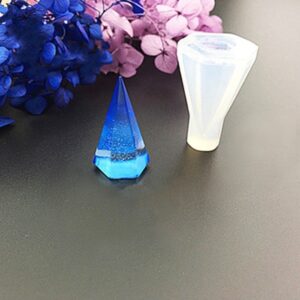 Piramit Reçine Epoksi Kalıp - Kolye -Kod:97