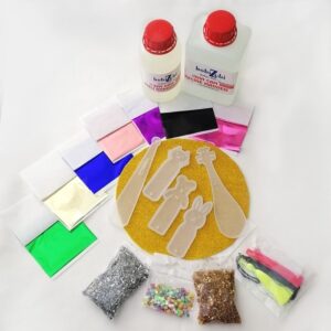 Reçine Epoksi Seti - 5 Adet Kitap Ayracı Kalıbı (375ml Reçine)- 151.152.153.351.352