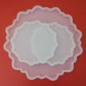 Reçine Epoksi Seti - Tepsi ve Bardak Altlığı (375ml reçine) -Kod:335.336