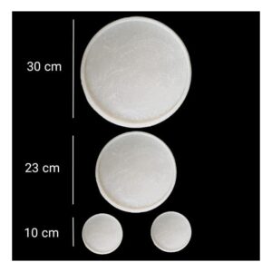 Tam Yuvarlak Tepsi - Hobi Silikon Kalıbı Seti