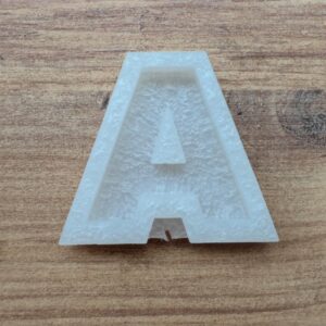 Tekli Harf Epoksi Reçine Kalıbı - B