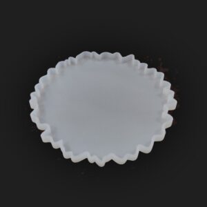 Tırtıklı Bardak Alti Reçine Epoksi ve Beton Kalıbı -Kod:177