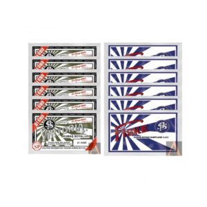 TOZ KUMAŞ BOYASI SET (6 HAKİ + 6 FİSKE)