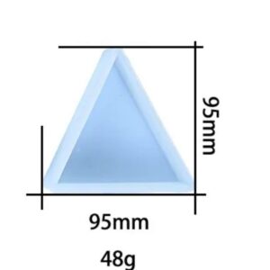 Üçgen Mum Silikon Kalıbı - Kod:506
