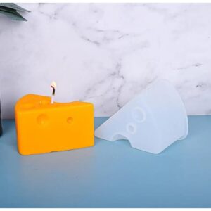 Üçgen Peynir  Mum Kalıbı - Hobi Silikon Kalıbı -Kod:412