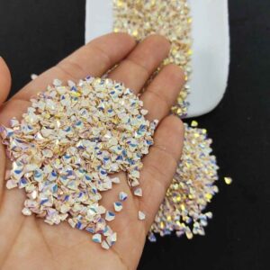 Üçgen Pul Kırığı - Parlak Gold 10 gr