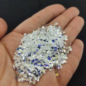 Üçgen Pul Kırığı - Parlak Gümüş 10 gr